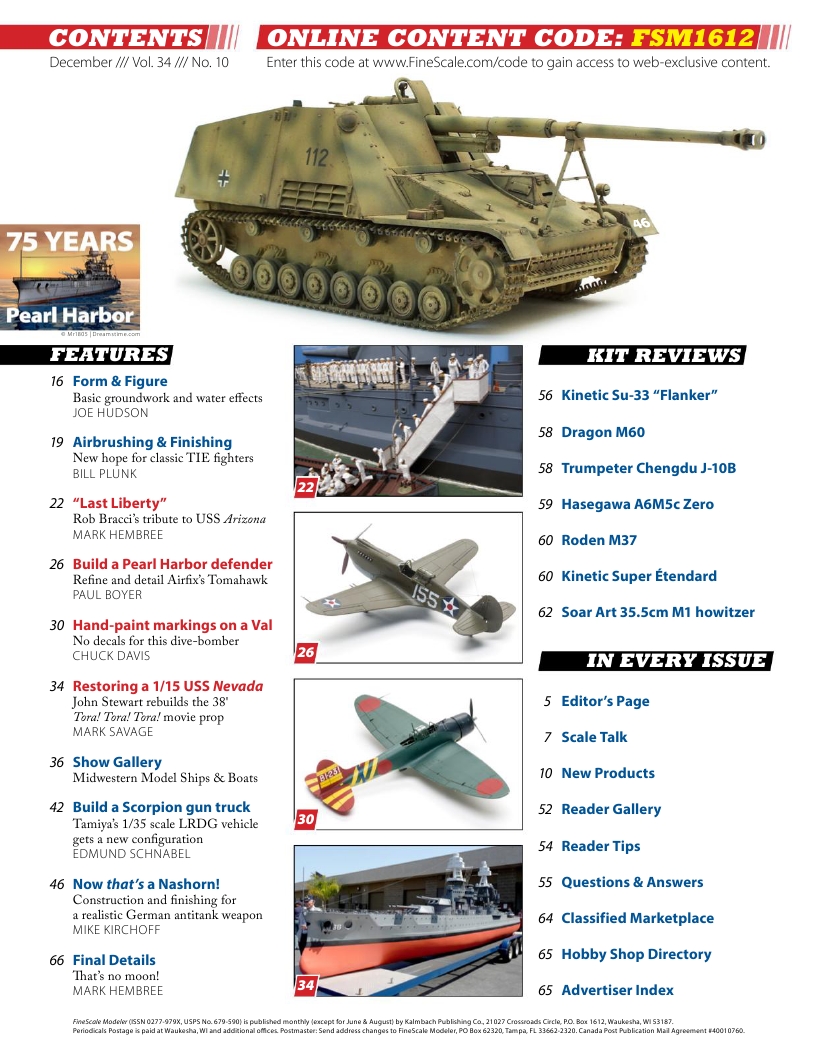 FineScale Modeler 2016-12 (Vol34-10)